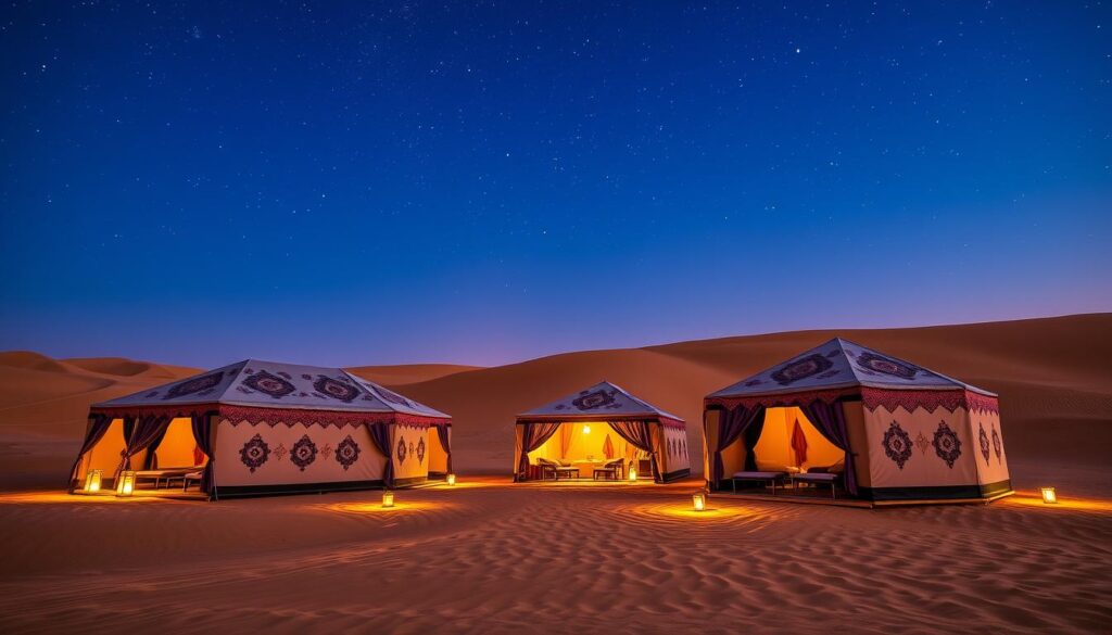 Luxury Tents with Stunning Desert Views