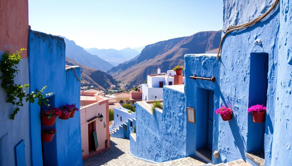 morocco blue city