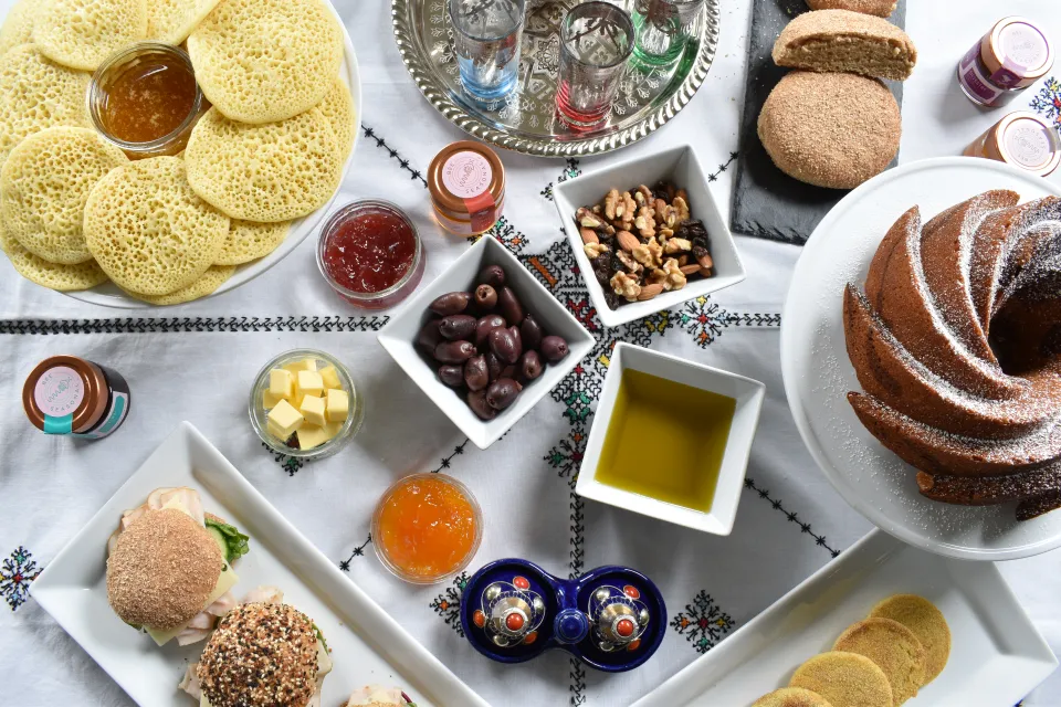 Traditional Moroccan Breakfast