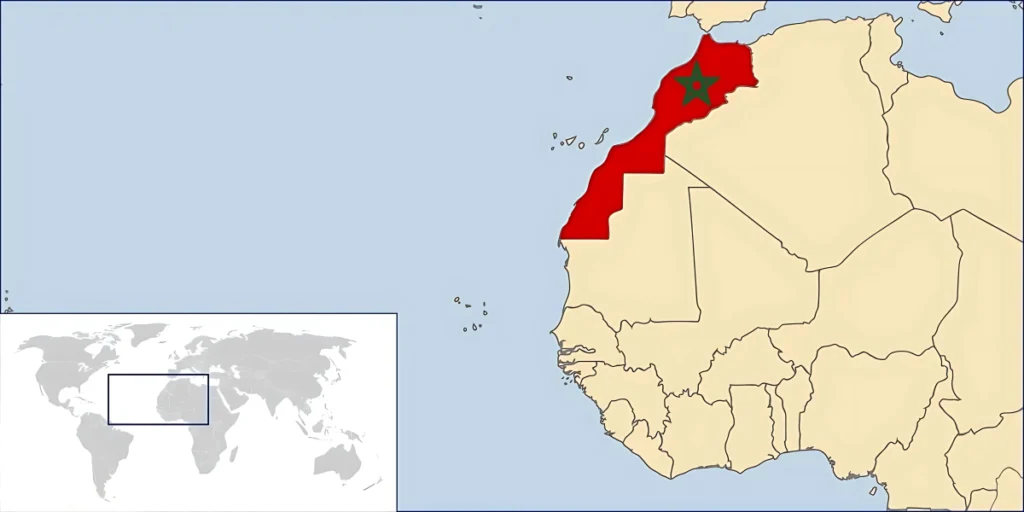 North Morocco Map | Where is Morocco located ?