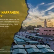 Where Is Marrakesh Morocco?