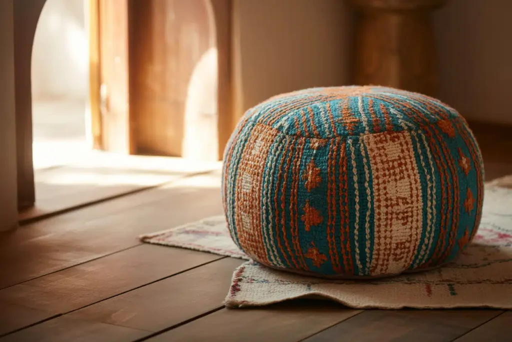 Moroccan Pouf: A Simple Touch That Changes Your Home 3 Moroccan Pouf