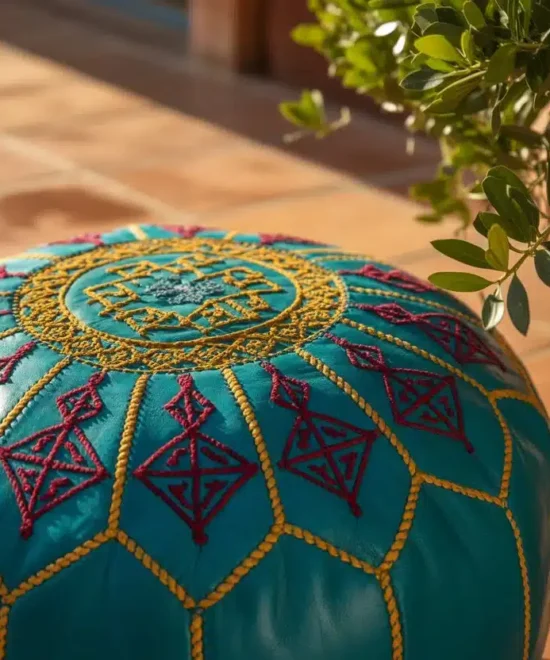 Moroccan Pouf: A Simple Touch That Changes Your Home