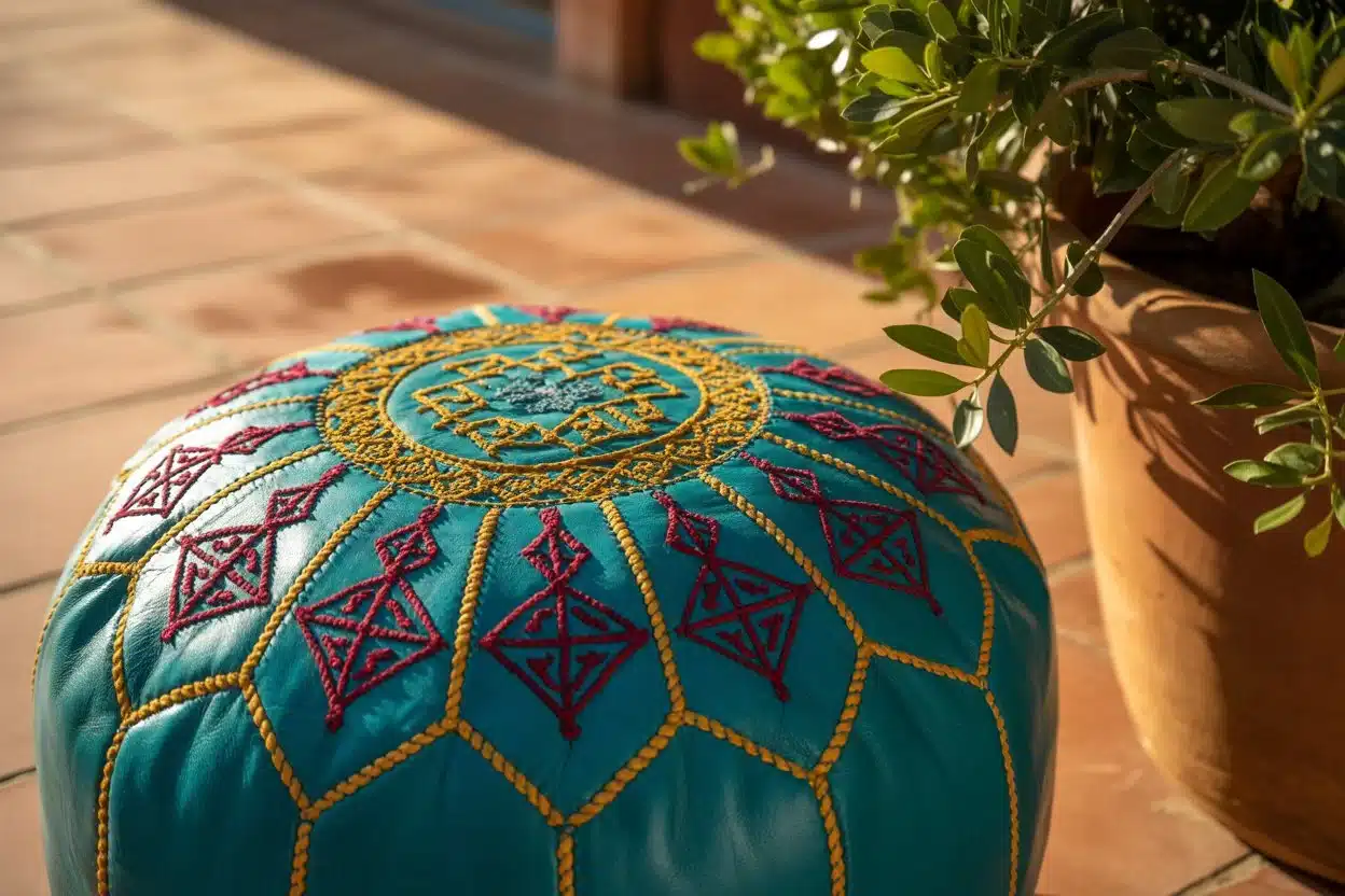 Moroccan Pouf: A Simple Touch That Changes Your Home 1 Moroccan Pouf